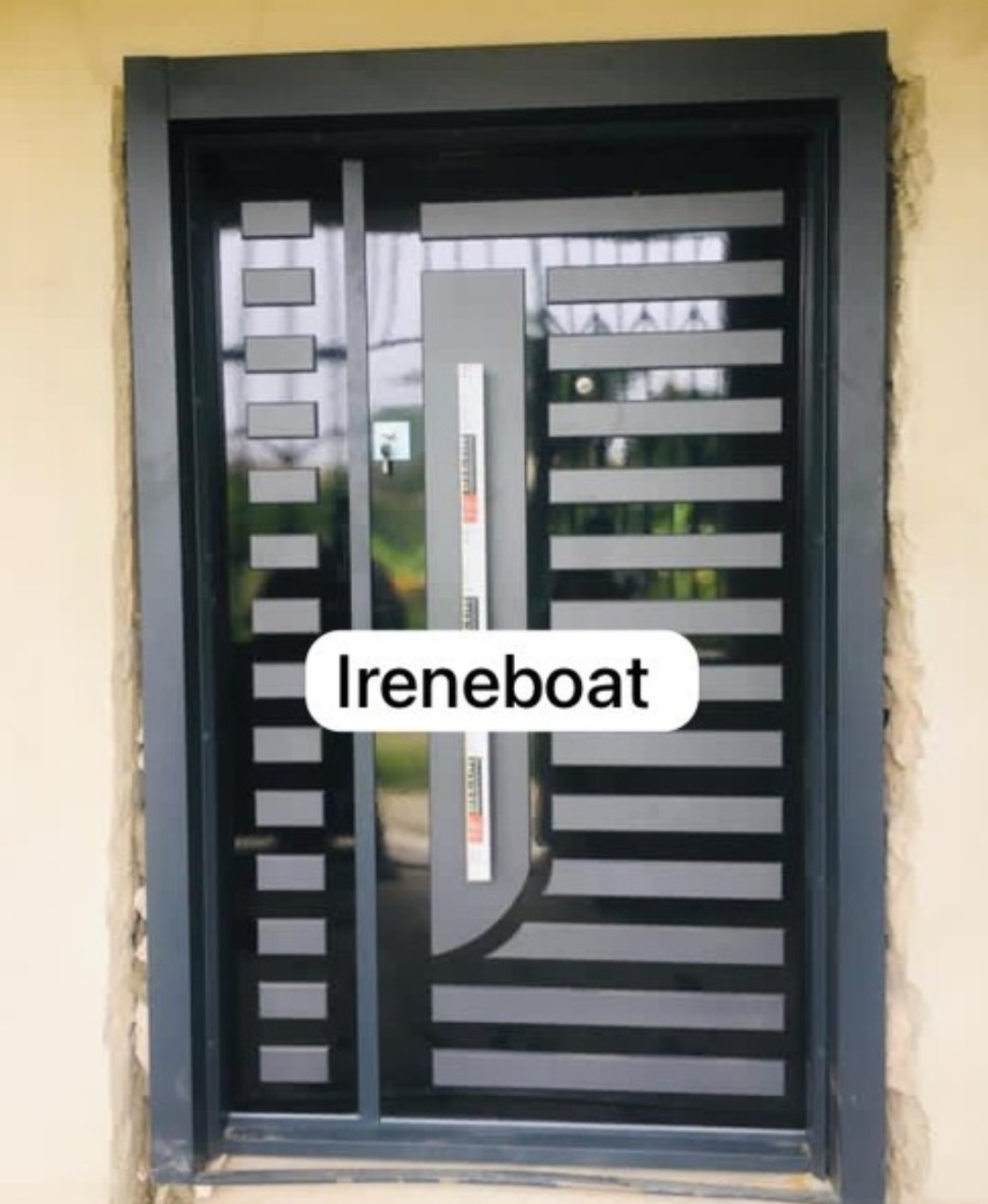 IreneBoat modern steel door